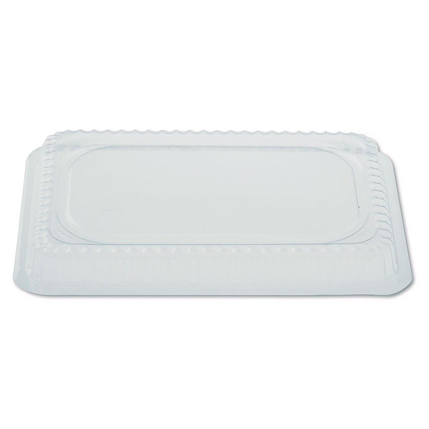 HFA Plastic Dome Lids, Fits Oblong Pans 2061/2062, 8.25 x 5.88, Clear, 500/Carton (HFA2062DL)