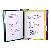 Tarifold Wall Unit Reference Starter Set, 10 Wire-Reinforced Pockets (TFIW291)
