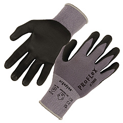 ergodyne ProFlex 7000 Nitrile-Coated Gloves Microfoam Palm, Gray, X-Small, 12 Pairs/Pack (EGO10361)