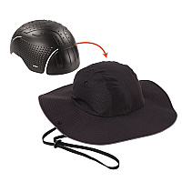 ergodyne Skullerz 8957 Lightweight Ranger Hat and Bump Cap Insert, X-Small/Small, Black (EGO23459)