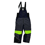 ergodyne N-Ferno 6477 Insulated Cooler Bib Overall, Medium, Navy (EGO41263)