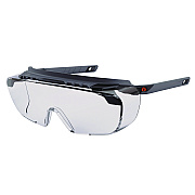 ergodyne Skullerz OSMIN Safety Glasses, Matte Black Polycarbonate Frame, Clear Polycarbonate Lens (EGO55101)