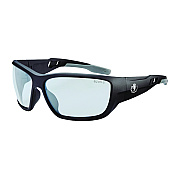 ergodyne Skullerz BALDR Anti-Scratch/Anti-Fog Safety Glasses, Matte Black Nylon Impact Frame, Indoor/Outdoor Polycarbonate Lens (EGO57085)