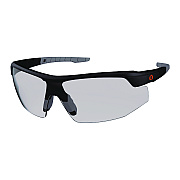 ergodyne Skullerz SKOLL Anti-Scratch/Anti-Fog Safety Glasses, Matte Black Nylon Impact Frame, Indoor/Outdoor Polycarbonate Lens (EGO59085)