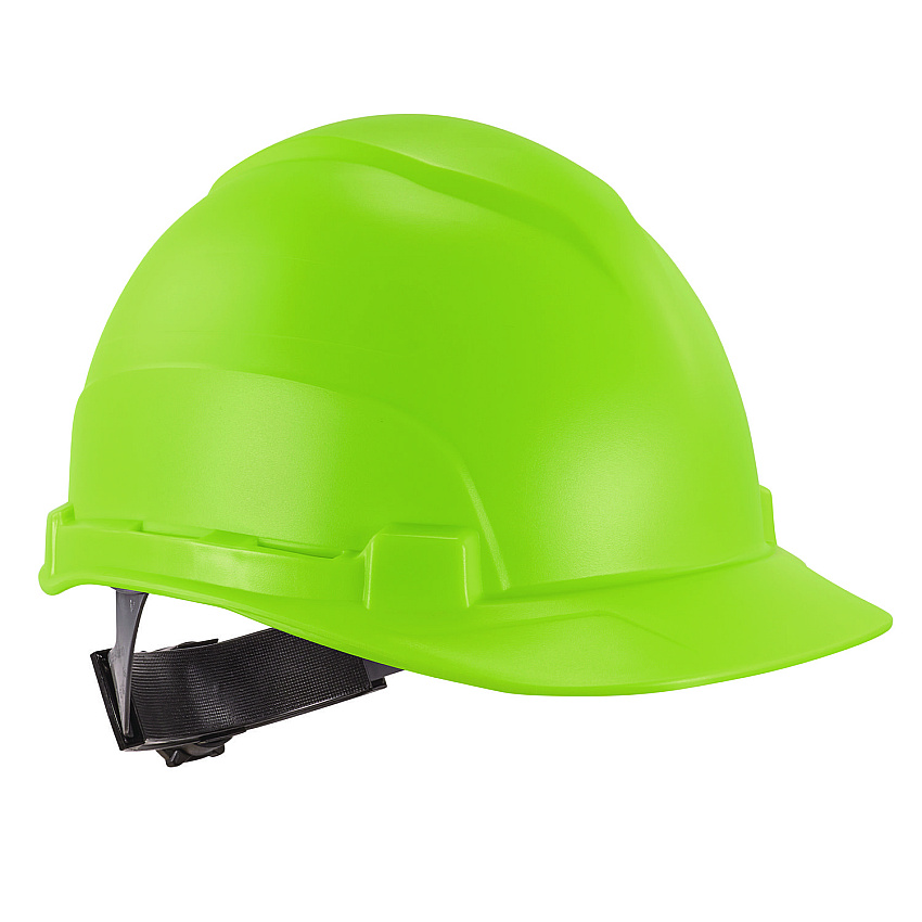 ergodyne Skullerz 8967 Class E Lightweight Cap-Style Hard Hat, 6-Point Rachet Suspension, Lime (EGO60226)
