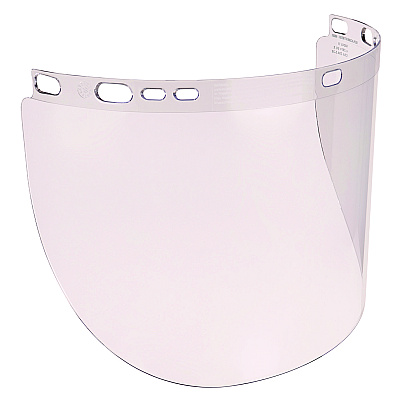 ergodyne Skullerz 8998 Anti-Scratch/Anti-Fog Face Shield Replacement for Full Brim Hard Hat, Clear Lens (EGO60251)