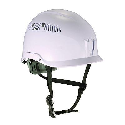 ergodyne Skullerz 8977 Class C Safety Helmet with Adjustable Venting, 6-Point Rachet Suspension, White (EGO60264)