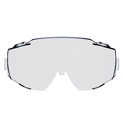 ergodyne Skullerz MODI OTG Anti-Scratch and Enhanced Anti-Fog Safety Goggles Replacement Lens, Clear (EGO60304)