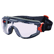 ergodyne Skullerz ARKYN Anti-Scratch and Enhanced Anti-Fog Safety Goggles with Elastic Strap, Clear (EGO60308)