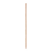 Boardwalk Tapered End Broom Handle, Lacquered Hardwood, 1.13" dia x 54", Natural (BWK124)