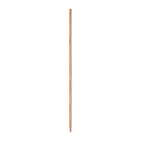 Boardwalk Tapered End Broom Handle, Lacquered Hardwood, 1.13" dia x 54", Natural (BWK124)