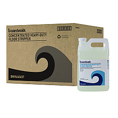 Boardwalk Concentrated Heavy-Duty Floor Stripper, 1 gal Bottle, 4/Carton (BWK4404ST)