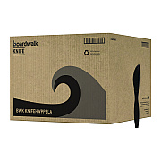 Boardwalk Heavyweight Polypropylene Cutlery, Knife, Black, 1000/Carton (BWKKNIFEHWPPBLA)