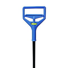 Impact Janitor Style Screw Clamp Mop Handle, Fiberglass, 64", Blue (IMP94)