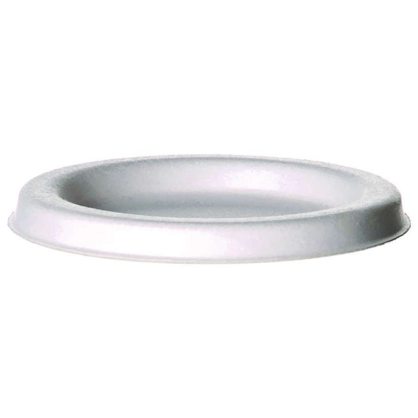 Eco-Products Vanguard Sugarcane Portion Cup Lid, Fits 2 oz Portion Cup, White, 2,500/Carton (ECOEPSPCLID2NFA)