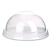 Eco-Products GreenStripe Cold Cup Dome Lids, With Hole, Fits 9oz to 24oz Cups, Clear, 100/Pack, 10 Packs/Carton (ECOEPDLCC)
