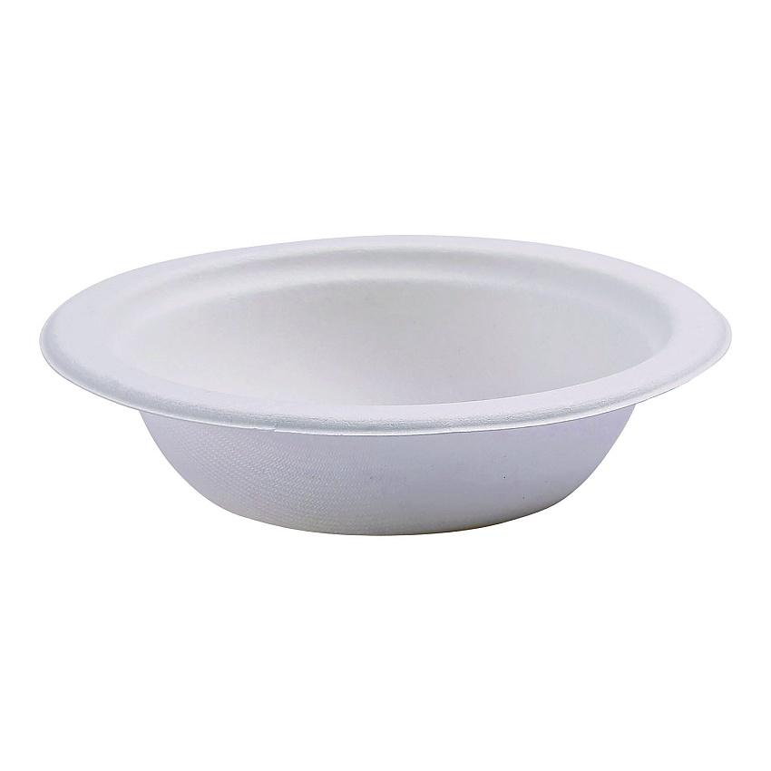 Eco-Products Renewable Sugarcane Bowls, 12 oz, Natural White, 50/Pack, 20 Packs/Carton (ECOEPBL12)