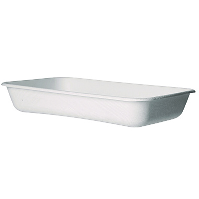 Eco-Products Vanguard Worldview Renewable and Compostable Sugarcane Take-Out Containers, 10.47 x 10.47 x 1.76, White, 200/Carton (ECOEPSCRC107NFA)