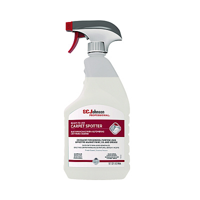 SC Johnson Professional Carpet Spotter, Fresh Scent, 32 oz Spray Bottle, 6/Carton (SJN680085)
