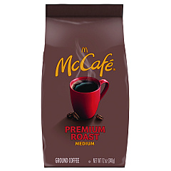 McCafe Ground Coffee, Premium Roast, 12 oz Bag (GMT5535EA)