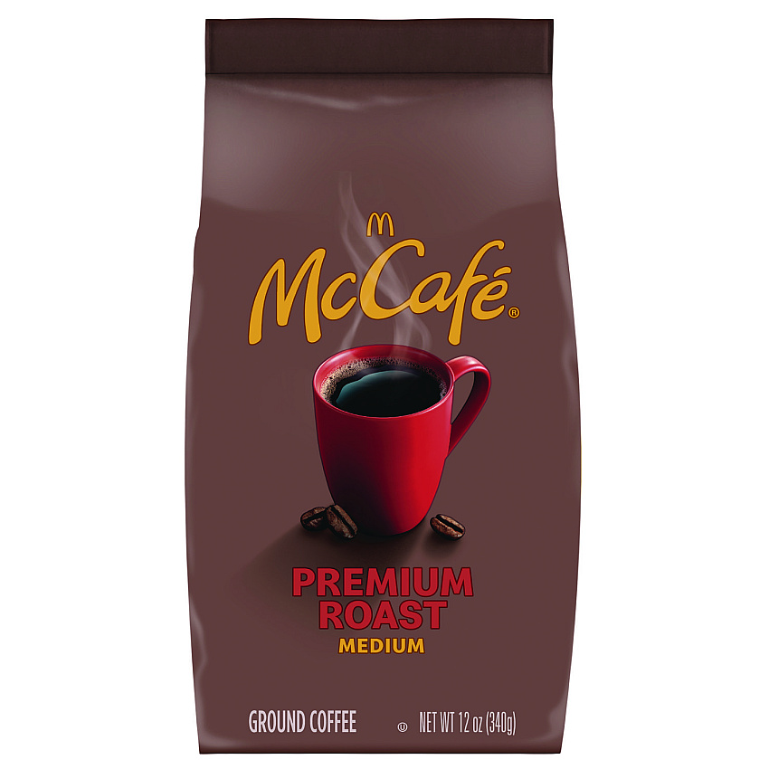 McCafe Ground Coffee, Premium Roast, 12 oz Bag (GMT5535EA)