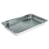 HFA Aluminum Steam Table Pans, Full-Size Deep, 65 Gauge, 2.19" Deep, 12.75 x 20.75, 50/Carton (HFA402070)