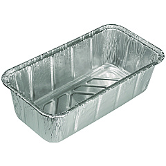HFA Aluminum Loaf Pan, 36 oz, 4.5 x 8.63 x 2.59, 500/Carton (HFA31630500)