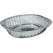 HFA Giant Rack Roaster Pan, 272 oz, 14.43 x 3.12 x 17.68, Silver, 100/Carton (HFA32400100)