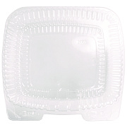 HFA Handi-Lock Single Compartment Food Container, 46 oz, 8 x 3 x 8.87, Clear, Plastic, 250/Carton (HFA6091S250)