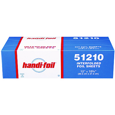 HFA Interfold Sheets, 10.75 x 12, 500 Sheets/Box, 6 Boxes/Carton (HFA51210)