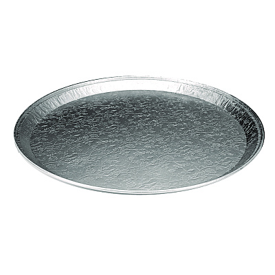 HFA Aluminum Embossed Tray, 12" Diameter, 25/Carton (HFA401380)