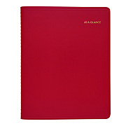 AT-A-GLANCE Fashion Monthly Planner, 11 x 9, Red/Gold Cover, 15-Month: Jan 2024 to March 2025 (702501324)