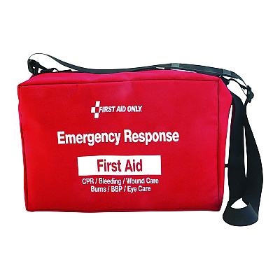 First Aid Only 224-Piece Emergency Response Bag, 224-Piece, Fabric Case (FAO91170)