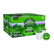 Green Mountain Coffee Roasters Roasters Roasters Dark Magic Extra Bold Coffee K-Cups, Regular, 70/Box (GMT5000373740)