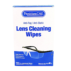 PhysiciansCare Lens Cleaning Wipe, 100/Box (PHY91295)