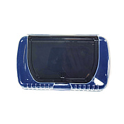 Pep Rally Pencil Case, 9.13 x 5.7 x 2.5, Black (RLY61746)