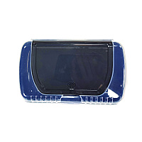 Pep Rally Pencil Case, 9.13 x 5.7 x 2.5, Black (RLY61746)