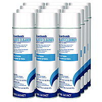 Boardwalk Glass Cleaner, Sweet Scent, 18.5 oz. Aerosol Spray, 12/Carton (BWK341ACT)