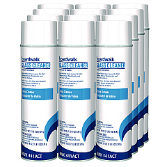 Boardwalk Glass Cleaner, Sweet Scent, 18.5 oz. Aerosol Spray, 12/Carton (BWK341ACT)
