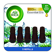 Air Wick Essential Mist Refill, Fresh Waters, 0.67 oz, 6/Pack (RAC03011PK)