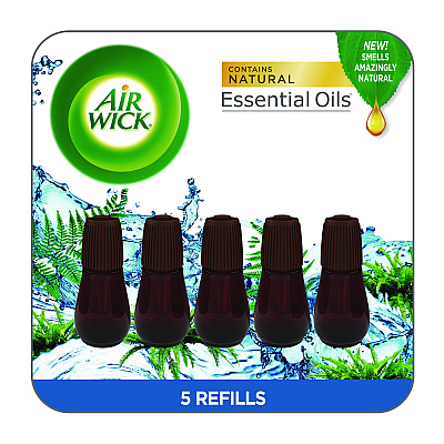 Air Wick Essential Mist Refill, Fresh Waters, 0.67 oz, 6/Pack (RAC03011PK)