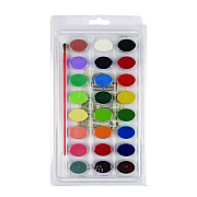 Crayola Washable Watercolor Paint, 24 Assorted Colors, Palette Tray (CYO530524)
