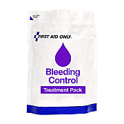 First Aid Only 12-Piece Bleeding Control Treatment Pack, 12 Pieces, Resealable Plastic Bag (FAO91166)