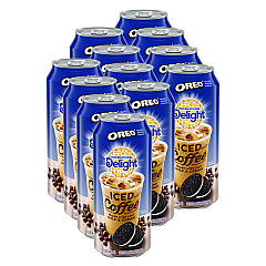 International Delight Iced Coffee, Oreo, 15 oz Can, 12/Carton (ITDWWI07501)