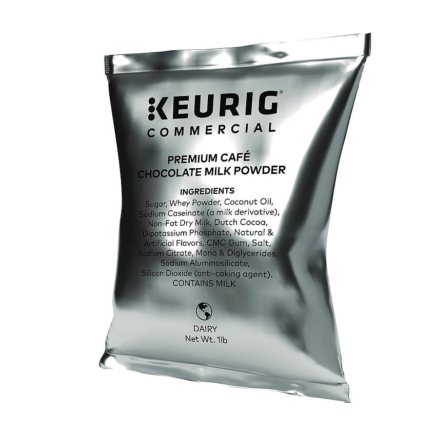 Keurig Premium Cafe Powders, Chocolate, 16 oz Bag, 12/Carton (KEU5000370312)
