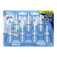 Glade Plugins Scented Oil Refill, Clean Linen, 0.67, 7/Pack (SJN350781)