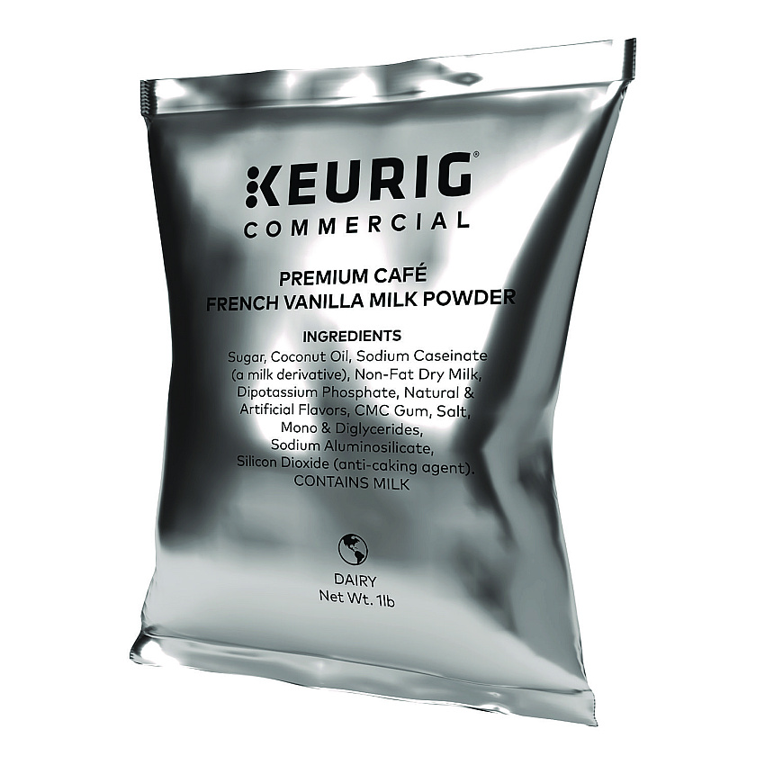 Keurig Premium Cafe Powders, French Vanilla, 16 oz Bag, 12/Carton (KEU5000370310)