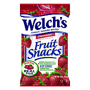 Welch's Fruit Snacks, Strawberry, 5 oz Pouch, 12/Box (WELPIM05096)