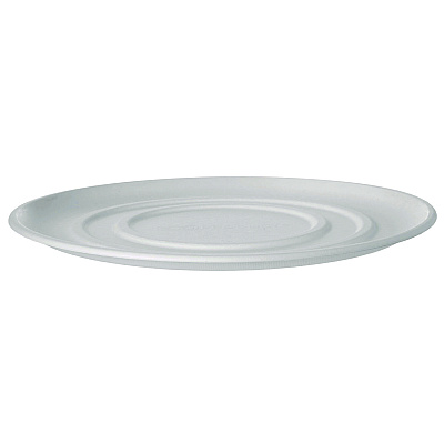 Eco-Products WorldView Sugarcane Pizza Trays, 14 x 14 x 0.2, White, 50/Carton (ECOEPSCPTR14)