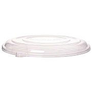 Eco-Products 100% Recycled Content Pizza Tray Lids, 16 x 16 x 0.2, Clear, Plastic, 50/Carton (ECOEPSCPTR16LID)